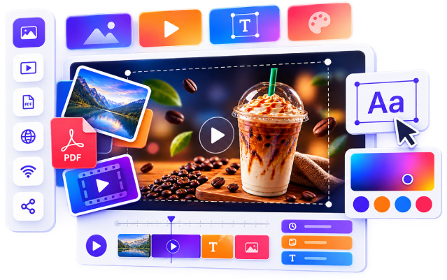 Drag and drop content editor