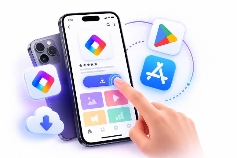 Mobile app image