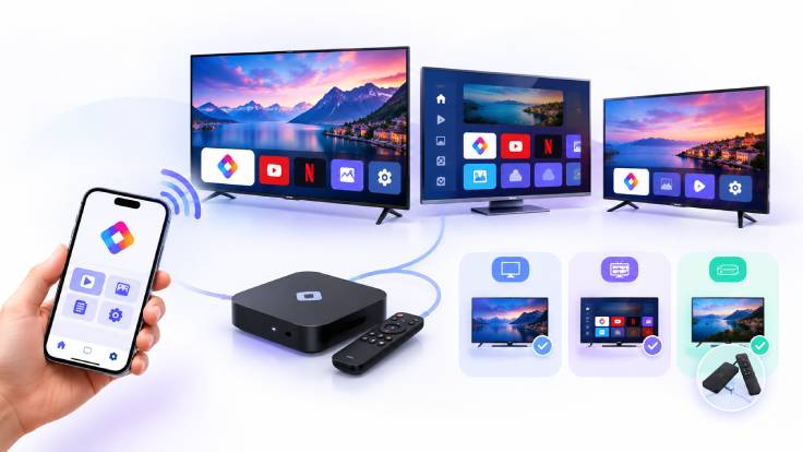TV app install image